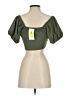 Assorted Brands Green Short Sleeve Blouse Size 2 - photo 2