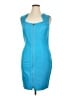 Cache Teal Cocktail Dress Size 14 - photo 1