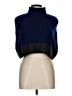 Thakoon 100% Acrylic Color Block Blue Turtleneck Sweater Size L - photo 1