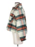 The Great. Plaid Ivory Jacket Size 0 - photo 5