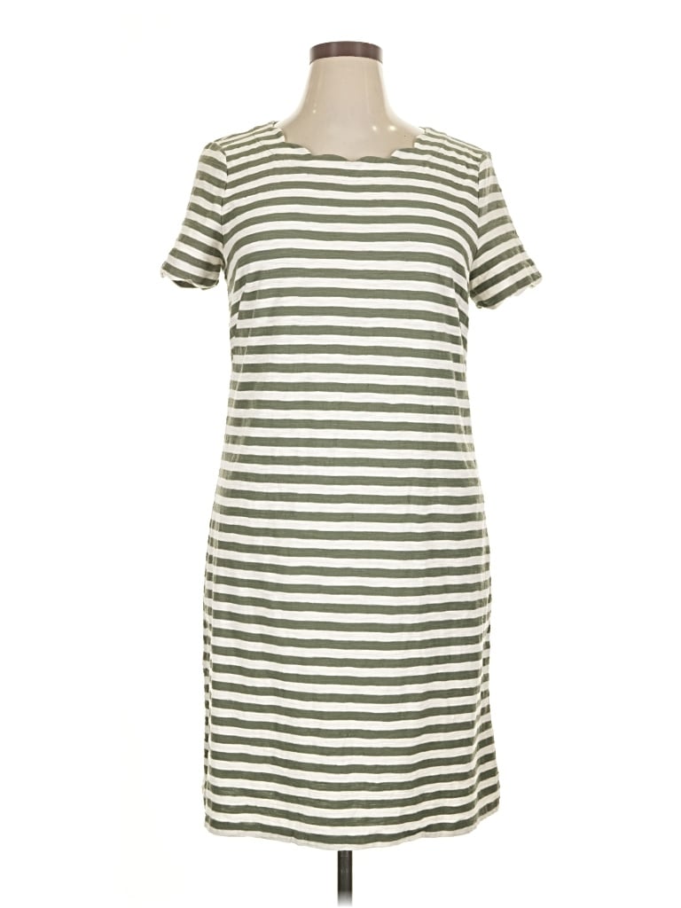 Pre-owned Talbots Casual Dress In Green