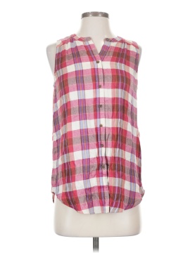 Lucky Brand Sleeveless Button Down Shirt