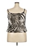 Unbranded 100% Polyester Silver Sleeveless Top Size 2X - photo 2
