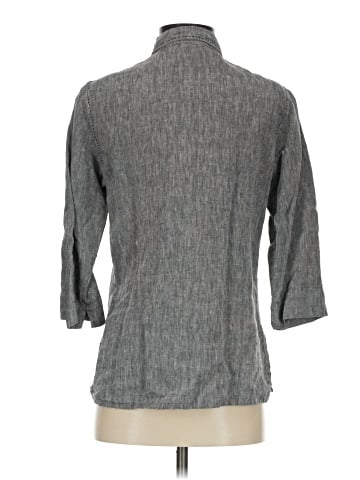 Chico's Design 3/4 Sleeve Button-Down Shirt (view 2)