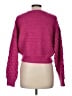 Woven Heart Pink Pullover Sweater Size M - photo 2