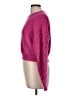Woven Heart Pink Pullover Sweater Size M - photo 5