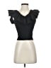 Shein Black Short Sleeve Top Size S - photo 1