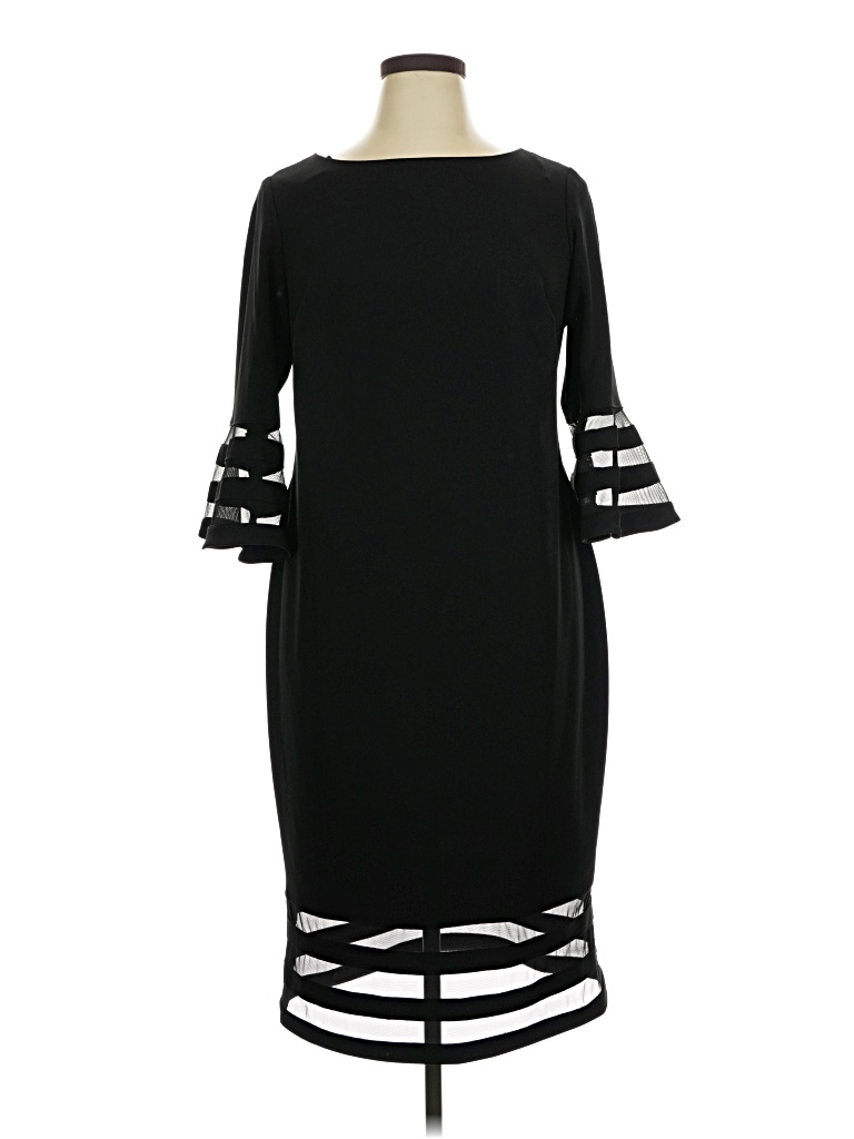 Pre-owned Calvin Klein Cocktail Dress In Black