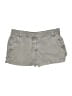 J.Crew 100% Cotton Solid Gray Khaki Shorts Size 8 - photo 1