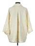 Zara Yellow 3/4 Sleeve Button-Down Shirt Size S - photo 2