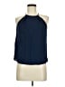 Monteau 100% Polyester Blue Sleeveless Blouse Size M - photo 1