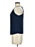 Monteau 100% Polyester Blue Sleeveless Blouse Size M - photo 5