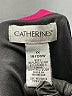 Catherines 100% Polyester Graphic Blue Casual Dress Size 1X - photo 7