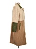 Anthropologie 100% Polyester Tan Coat Size 4 - photo 4