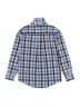 Janie and Jack 100% Cotton Checkered-gingham Blue Long Sleeve Button-Down Shirt Size 6 - photo 2