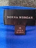 Donna Morgan Print Blue Cocktail Dress Size 14 - photo 7