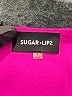 Sugar Lips 100% Polyester Solid Pink Romper Size S - photo 4
