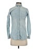 Madewell 100% Cotton Blue Long Sleeve Button-Down Shirt Size XXS - photo 1