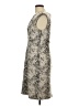 Calvin Klein Animal Print Gray Cocktail Dress Size 10 - photo 5