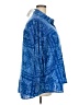 Cato 100% Rayon Paisley Blue 3/4 Sleeve Button-Down Shirt Size 20W - photo 4
