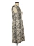 Calvin Klein Animal Print Gray Cocktail Dress Size 10 - photo 4