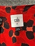 CAbi Animal Print Red Cocktail Dress Size XS - photo 7