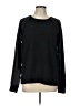 Victoria Sport Solid Black Pullover Sweater Size L - photo 1