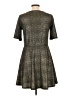 Gianni Bini Metallic Metallic Gray Casual Dress Size L - photo 2