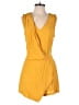 GB 100% Rayon Solid Yellow Romper Size M - photo 1
