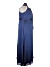 Sachin + Babi 100% Polyester Solid Blue Casual Dress Size 22 - photo 4
