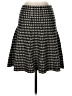 Max Studio Houndstooth Black Casual Skirt Size S - photo 1