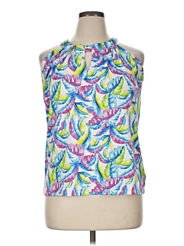 Caribbean Joe Sleeveless Blouse (view 1)