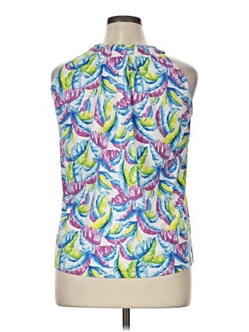 Caribbean Joe Sleeveless Blouse (view 2)