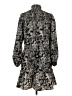 Cinq à Sept 100% Polyester Paisley Gray Casual Dress Size 4 - photo 2