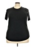 Zyia Active Solid Black Active T-Shirt Size 3X - photo 1