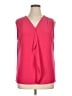 Roz & Ali Pink Sleeveless Blouse Size XL - photo 1
