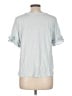 Ann Taylor LOFT Gray Short Sleeve Top Size L - photo 2