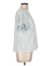 Ann Taylor LOFT Gray Short Sleeve Top Size L - photo 4
