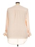 Ava & Viv 100% Polyester Ivory Long Sleeve Blouse Size 2X - photo 2