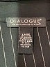 Dialogue Black Long Sleeve Top Size L - photo 7