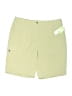 Lizgolf Solid Yellow Khaki Shorts Size 12 - photo 1
