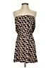 THREE PINK HEARTS Houndstooth Tan Cocktail Dress Size S - photo 1