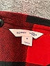 Old Navy 100% Cotton Plaid Red Long Sleeve Button-Down Shirt Size M - photo 7