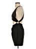 Silence and Noise Solid Black Cocktail Dress Size S - photo 5