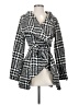 Hyfve 100% Polyester Houndstooth Gray Coat Size S - photo 1