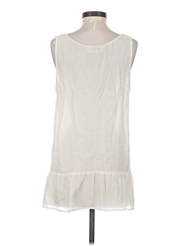 The Great. Sleeveless Silk Top (view 2)