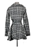 Hyfve 100% Polyester Houndstooth Gray Coat Size S - photo 2