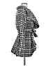 Hyfve 100% Polyester Houndstooth Gray Coat Size S - photo 4