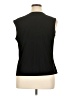 Christopher & Banks Black Sleeveless Blouse Size XL - photo 2