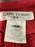 Lady Dorby 100% Polyester Red Sleeveless Top Size 18W - photo 7